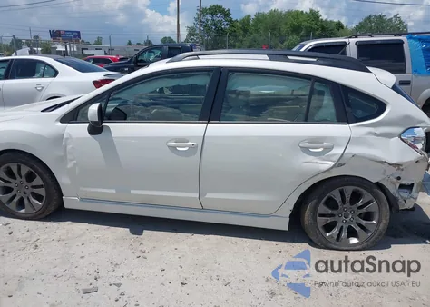 2014 Subaru Impreza 2.0I Sport Premium из США, поврежденный, VIN JF1GPAL67E8320902